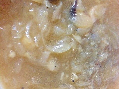 オリーブオイルのオニオンスープ